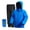 Blue, variant on TIDEWE Rain Suit for Men and Women, Waterproof Breathable Lightweight 2 Piece Rainwear Set with Jacket and Pants for Outdoor Use