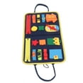 thumbnail image 4 of Enfants Habiller Learning Board, Robe Learning Board Chaussures à Cravate Jouet Poignée Ceinture Libération pour Jouer Tous les Jours, 4 of 8