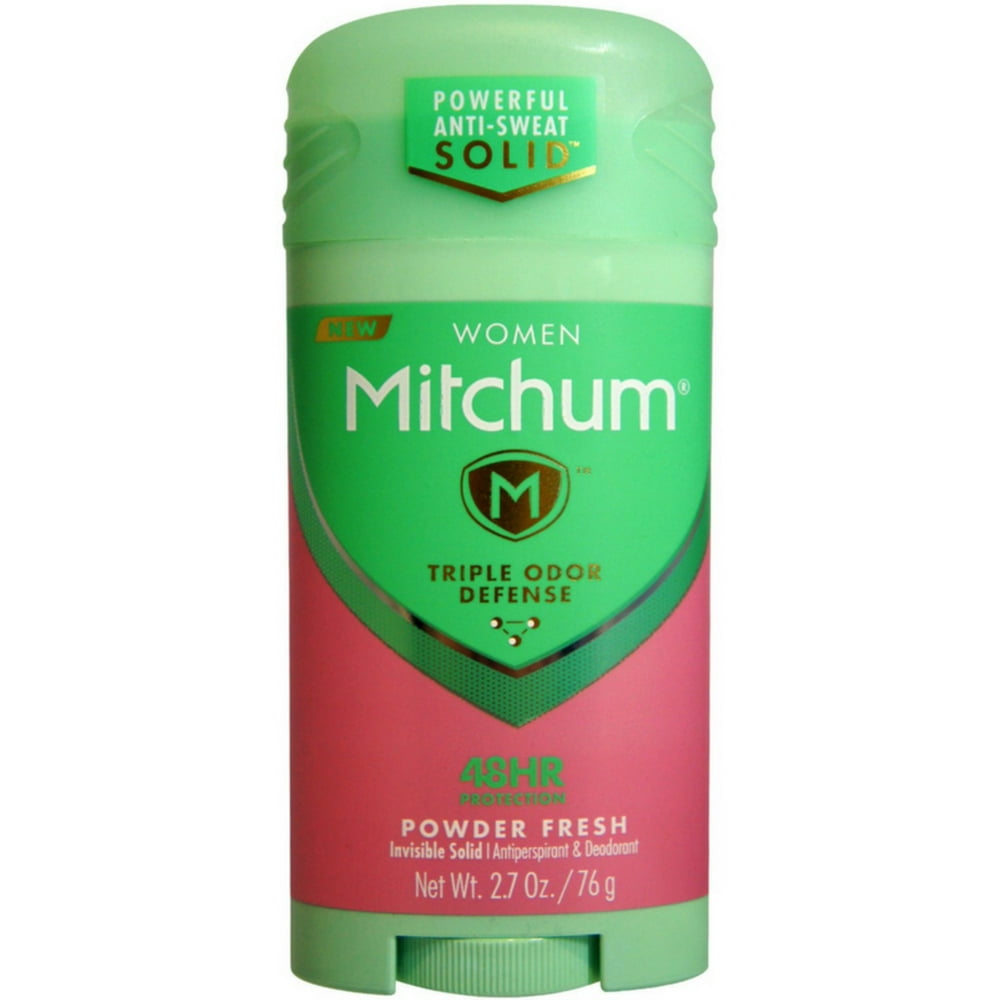 Mitchum For Women Triple Odor Defense Invisible Solid Antiperspirant