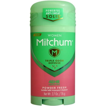 Mitchum For Women Triple Odor Defense Invisible Solid Antiperspirant & Deodorant 2.70 (Best Women's Deodorant For Odor)