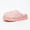 Pink, variant on BERANMEY Cozy Platform Fuzzy Slippers for Women and Men Short Ankle Slippers with Anti-Slip Sole Lined with Warm Furry Perfect for Indoor & Outdoor Use