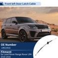 thumbnail image 2 of Cable de pestillo de puerta Unique Bargains No.LR013916 para Land Rover Range Rover Sport 10-13 Frontal Izquierdo, 2 of 6