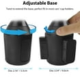 Car Cup Holder Mount Fit for Phone Tablet, 2in1 Car Cradles