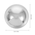thumbnail image 2 of LITINKIMI Easy Installation Lamp Shade Screw Cap Lamp Finials Cap Silver Iron 1 Set Decorative, 2 of 8