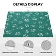 thumbnail image 3 of Lsque teal green paw Pattern Drying Mat for Kitchen Counter, 18x24 Inch Ultra Absorbent Home Dish Drainer Mats Plate Holder, 3 of 7
