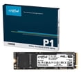 thumbnail image 2 of Unidad SSD CRUCIAL P1 1TB 3D NAND NVME PCIE M.2 CT1000P1SSD8, 2 of 2