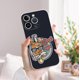 thumbnail image 2 of Una combinación perfecta de protección y estilo: descubra el encanto seductor de esta funda para teléfono plateada mate de doble capa, 2 of 4