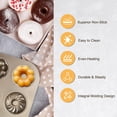 thumbnail image 4 of Donut Baking Pans, Non Stick 6 Cavity Doughnut Pan Bpa Free Donut Molds For Baking, 2 Count, 4 of 5