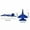 Blue, variant on FX620 Remote Control Airplane Set, 2.4GHz RC Fighter Model Toys, SU-35 RC Glider EPP Body Aircraft Model, Set with 1pc Li-Po Battery, Light Strip,1 Set Landing Gear,Spare Propeller,USB Charger