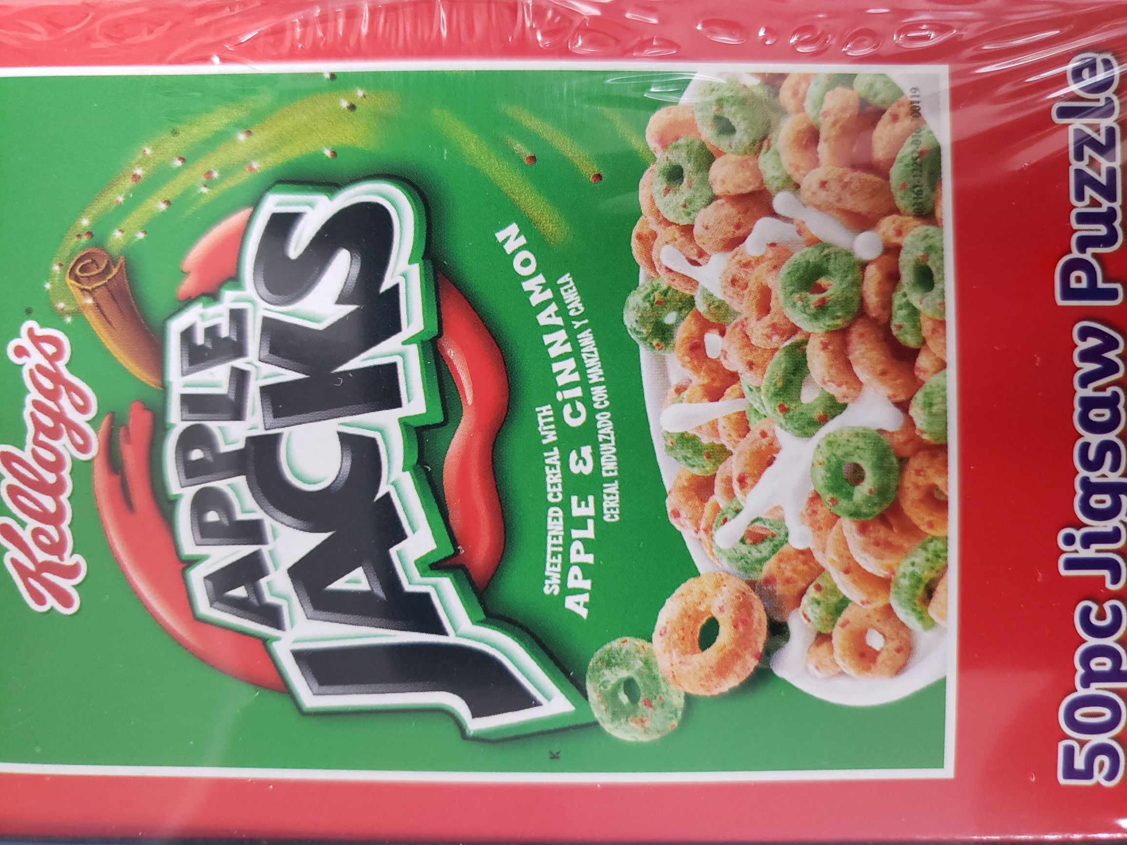 Kellogg's Cereal Box Mini Jigsaw Puzzle 50 Piece Apple Jacks