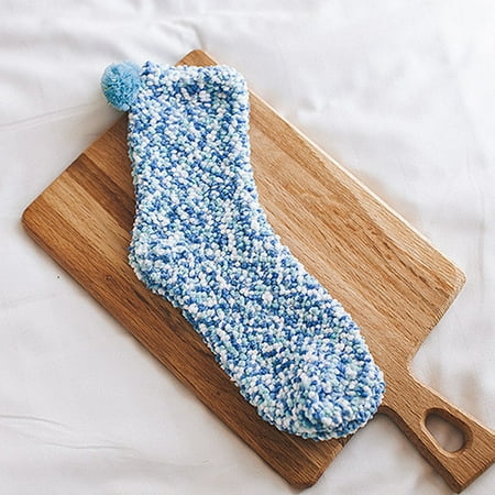 

STEADY Women s Coral Casual Slip Warm Mid Tube Winter Cute Socks Multicolor