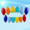 thumbnail image 3 of Colorful Tooth Brace Shiny Teeth Socket Gold Plating Teeth Decoration Teeth Accessories Silver, 3 of 6