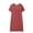 Orange, variant on ZKCCNUK Nightgowns for Women Women Print Casual Round-Neck Short Sleeve Sleepshirts Dress XL-3XL