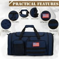 thumbnail image 5 of 21 inch Gym Bag for Men, Expandable 45L Large 2 in 1 Travel Duffle Bag with Shoes Compartment Wet Pocket,Camping Overnight Backpack, Carry-on Size, 5 of 7