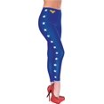thumbnail image 1 of Rubie's Dc Comics Wonder Woman - Leggings para mujer, disfraz de mujer maravillosa, talla &uacute;nica de EE. UU, Mujer Maravilla, Talla &uacute;nica Rubies NA, 1 of 2