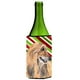 Afghan Hound Candy Cane Vacances de Noël Bouteille de Vin Douille Hugger - 24 Oz. – image 1 sur 1