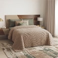thumbnail image 2 of Cobertor Ligero Matrimonial Elefantito Altea Color Beige Suave Textura 3D, 2 of 5