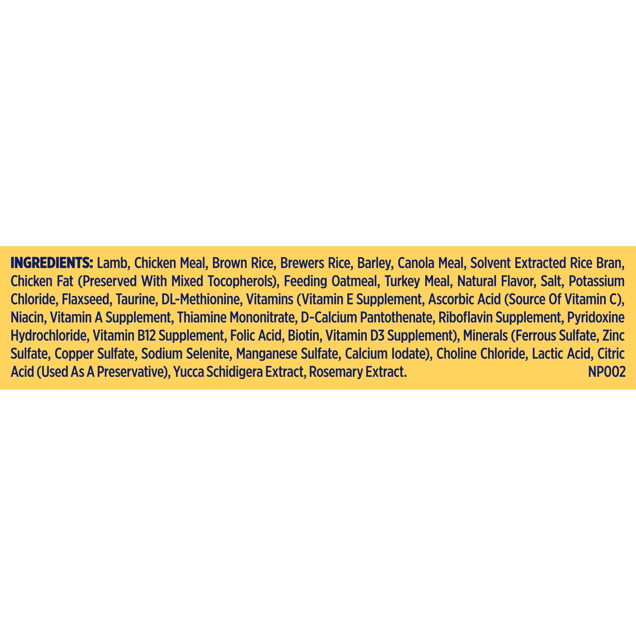 Nature's Recipe Mature Lamb & Brown Rice Dry Dog Food for Senior Dogs, 24 lb Bag