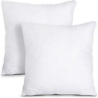 Soft Throw Pillows, White Bed Pillow For Sofa, Bed And Couch Bedroom Dorm  Room Hotel - Temu