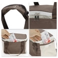 thumbnail image 5 of Unique Bargains Insulated Leak-proof Waterproof Lunch Bag Brown 228 oz, 5 of 7