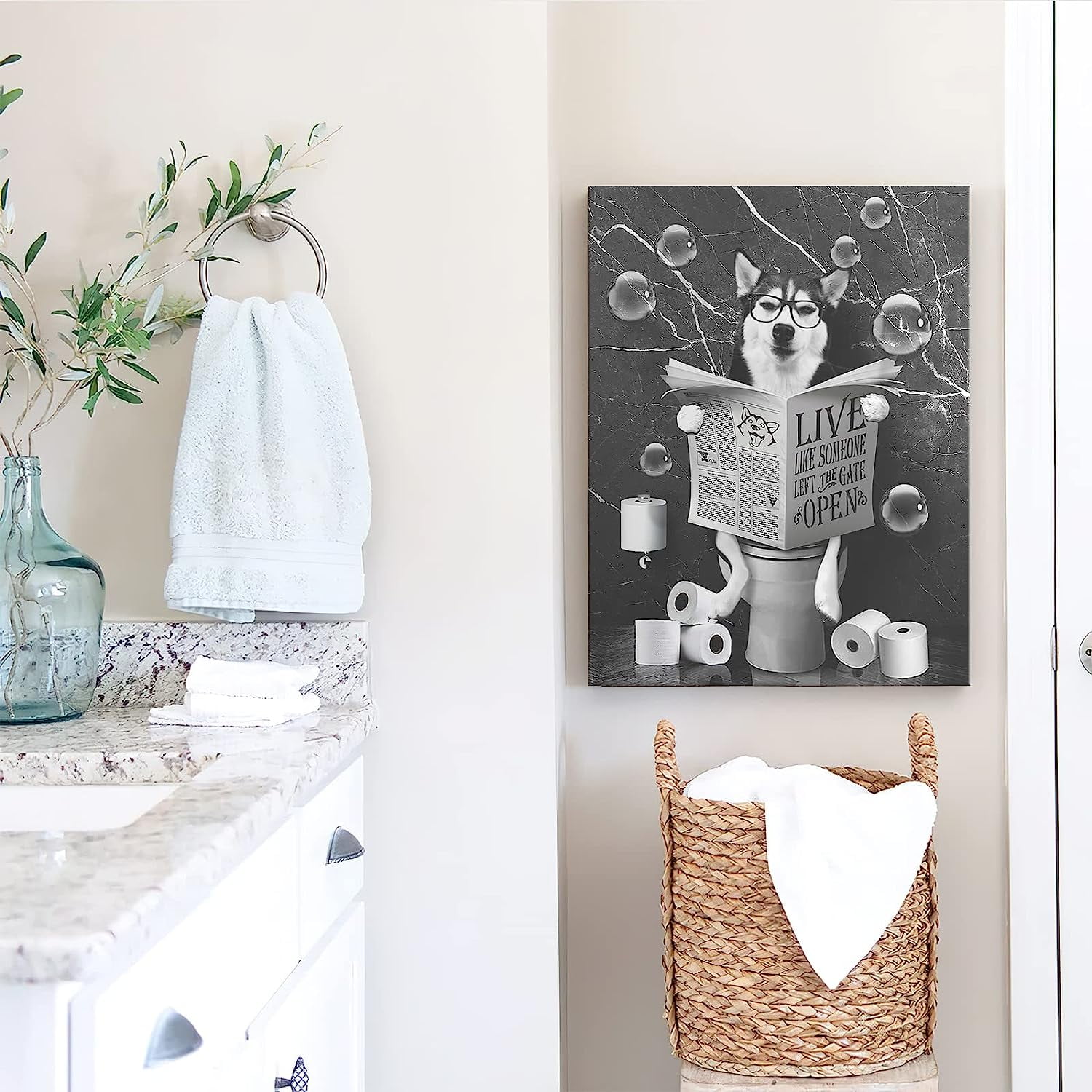 Hobby Lobby Small Bathroom Decor | TikTok, image size:1500x1500