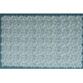 thumbnail image 1 of Ahgly Company Machine Washable Indoor Rectangle Contemporary Light Steel Blue Area Rugs, 2' x 4', 1 of 7