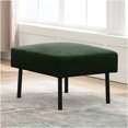 thumbnail image 5 of JERFIT Modern L-Shaped Sectional Sofa with Storage Ottoman, Green Chenille Fabric, Convertible Chaise Lounge for Living Room, 5 of 9