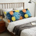 thumbnail image 4 of Yiaed Body Pillow Cover, Ultra Soft Microfiber Pillowcases, Breathable Long Pillow Case, Envelope Closure-Sunflowers (20x54 inch)（Pillow core not included）, 4 of 5
