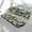 Camouflage Pattern, variant on XYZCANDO Flame Wolf UTV Seat Cushion Cover with Kawasaki Mule 3010, 2 Pack UTV Seat Covers Anti-Wear Easy Install Seat Protector