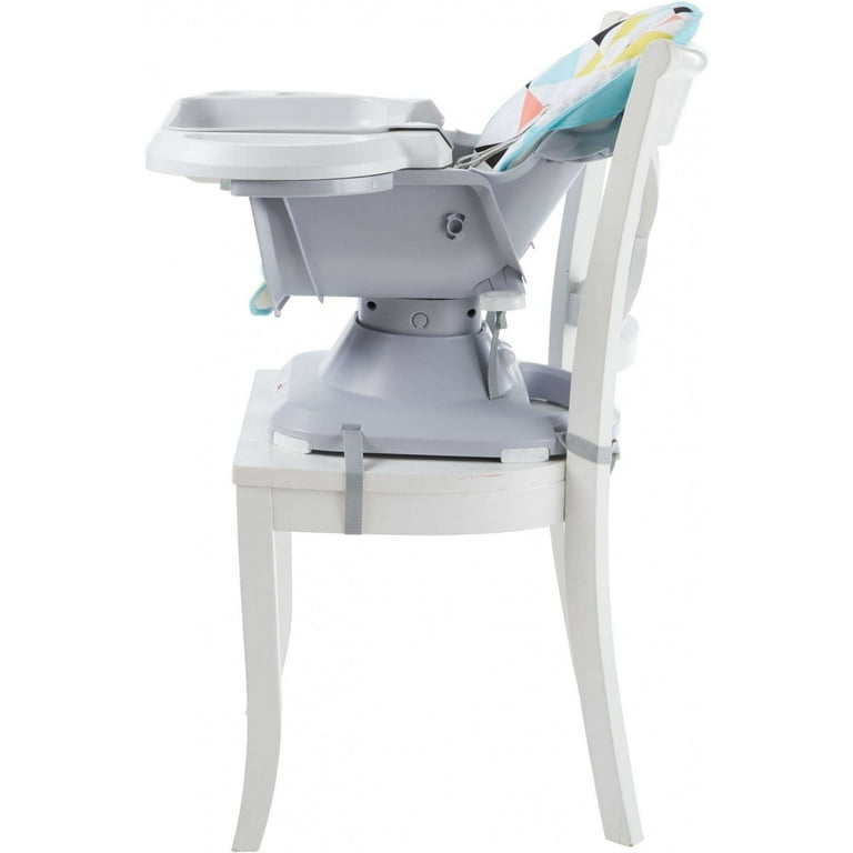 Fisher Price SpaceSaver Booster Simple Clean Portable Baby to Toddler Dining Seat Windmill Walmart
