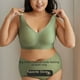 thumbnail image 2 of Agregue grasa mm200 kg ropa interior cómoda sin costuras de talla grande de verano sujetador pequeño fruncido de pecho grande y delgado, 2 of 4