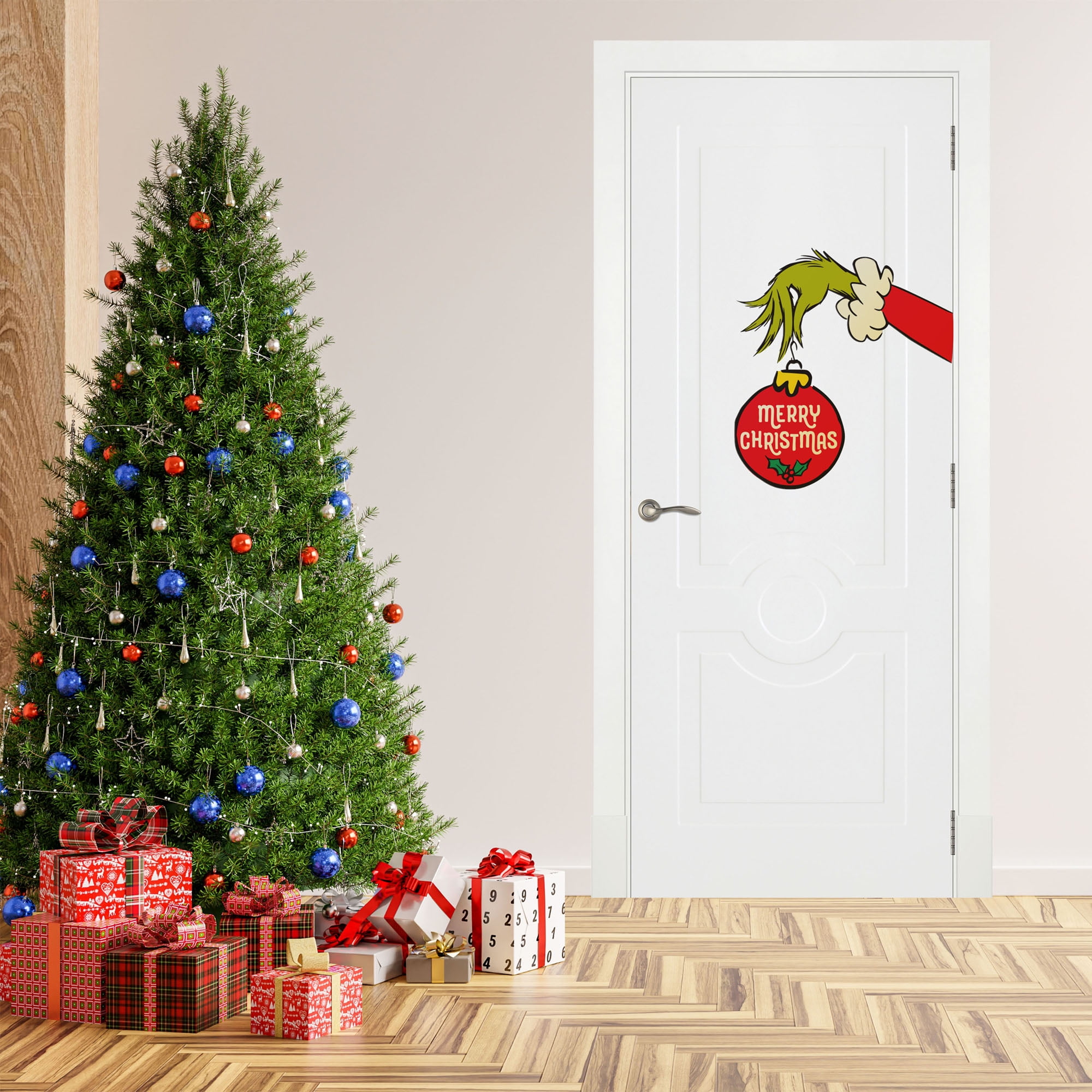 Dr. Seuss' The Grinch Who Stole Christmas Dr Seuss' The Grinch Who Stole Christmas, Grinch Door Sticker