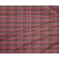 thumbnail image 4 of oneOone Polyester Lycra Fabric Madras Check Printed Fabric 1 Yard 56 Inch Wide, 4 of 4