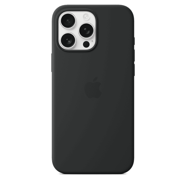 Apple iPhone 16 Pro Max Silicone Case with MagSafe - Black