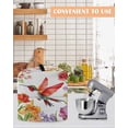 thumbnail image 4 of Spring Floral Stand Mixer Dust Cover with Storage Pocket & Handles, Pastoral Summer Botanical Flowers Birds Fits All Tilt Head & Bowl Lift Kitchen Appliance Cover Organizer Bag Accessories, 6-8 Quart, 4 of 6