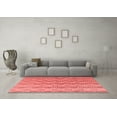 thumbnail image 3 of Ahgly Company Indoor Rectangle Abstract Red Modern Area Rugs, 5' x 8', 3 of 4