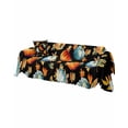 thumbnail image 2 of Fall Orange Blue Pumpkins Sofa Covers for 3 Cushion,Washable Couch Cover for Sectional Sofa Slipcovers with Tassel,Thanksgiving Maple Leaves Loveseat Covers Futon Cover Throw Blanket 71''x118'', 2 of 8