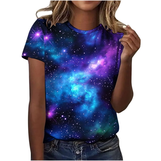 RXMEKW T-Shirt Décontracté à Manches Courtes Imprimé pour Femmes et Hommes, Col Rond Coupe Ample avec Design Graphique pour Usage Quotidien et Sorties