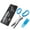 Green, variant on ICQOVD Multifunctional Pet Comb Tear Stain Removal Comb,Fine Tooth Stainless Steel Grooming Brush for Small Pets,Massage and Daily Pet Care Grooming Tool,Home Decor Collection