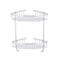 thumbnail image 1 of Estante de Ducha Sin Perforaciones - Estante de Ducha Esquinero con Ganchos, Estante de Ducha de Acero Inoxidable para Baño y Cocina (Plata), 1 of 4