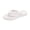 White, variant on Dark Blue Women Couple Flip Flops Clip Toe Open Toe Soft Bottom Nylon Spandex Upper Beach Men And Women Same Style Spring Summer