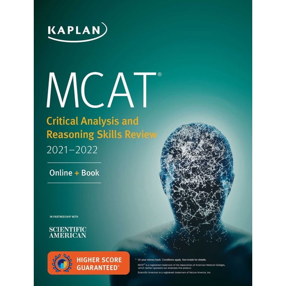 Kaplan Test Prep: MCAT Critical Analysis and Reasoning Skills Review 2021-2022 : Online   Book (Paperback)