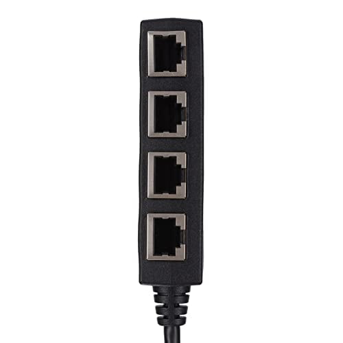 1 to 4 Port Ethernet Splitter Adapter (RJ45,CAT7)