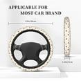 thumbnail image 3 of KLL cartoon colorful Bow tie Car Steering Wheel Cover, Universal 15 inch, Soft Elastic and Comfortable,Car Accessories Decorations, 3 of 6
