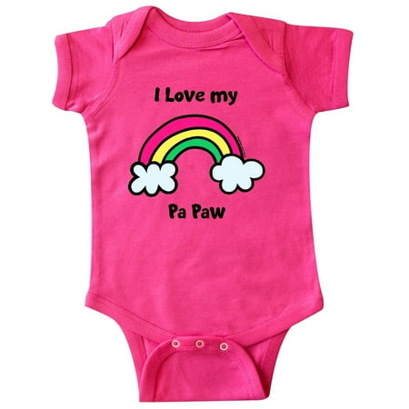 

Inktastic I Love my Pa Paw Gift Baby Boy or Baby Girl Bodysuit