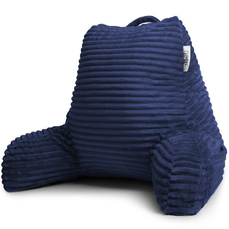 Navy backrest pillow hotsell