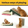 Conlun 3in1 XL Wide Cat Scratcher Cardboard for Kittens, Durable