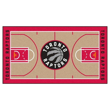 Nba Large Court Runner - NBA - Toronto Raptors Large Court Runner 29.5x54