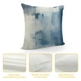 thumbnail image 4 of Nawypu  Throw Pillow Covers Modern Abstract Painting Blue White and Gray Decorative Pillow Cases Home Decor Standard Square Pillowcases, 4 of 5