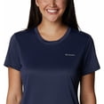 thumbnail image 4 of Columbia Women's Hike Short Sleeve Crew, Nocturnal, Small, 4 of 5